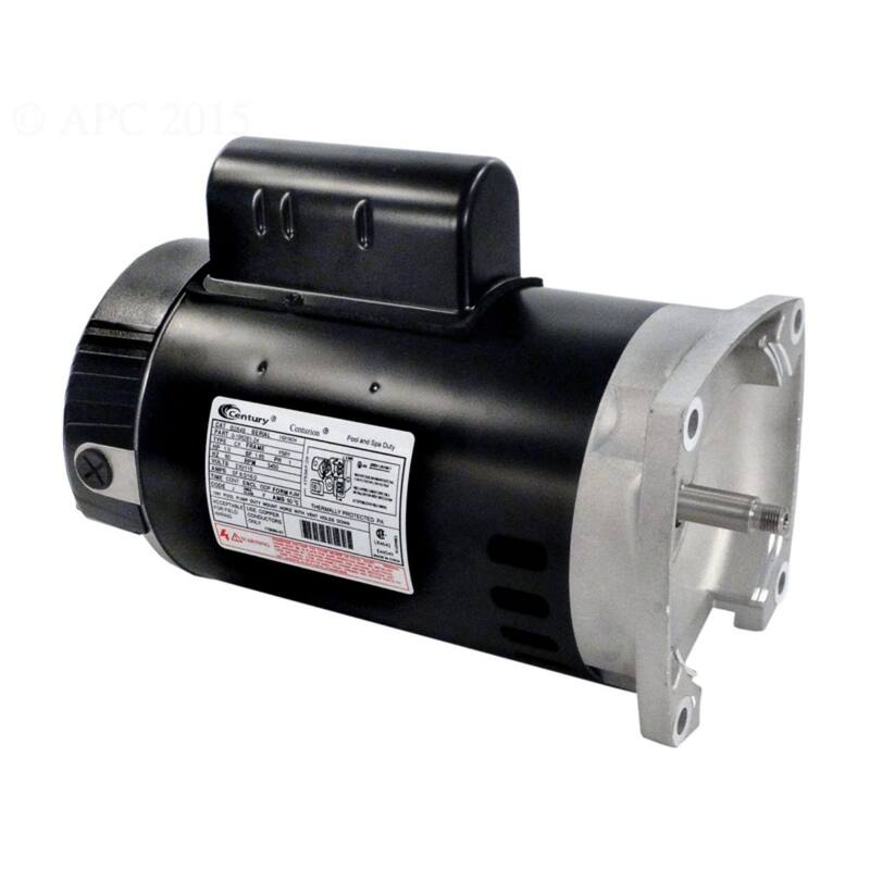 0.5 HP Square Flange Full Rated Pool Pump Motor, 1.95 SF