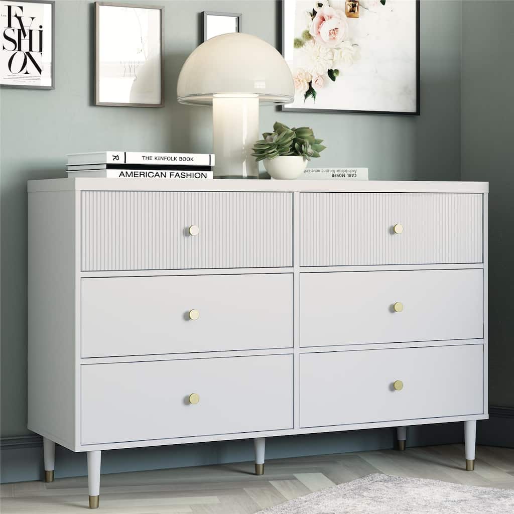 CosmoLiving by Cosmopolitan Elizabeth 6-Drawer Dresser