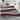 Grey Red Designer Rug with Modern Wave Effect Abstract