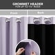 preview thumbnail 79 of 91, Deconovo 100 Percent Blackout with Liner Grommet Curtain (2 Panel)