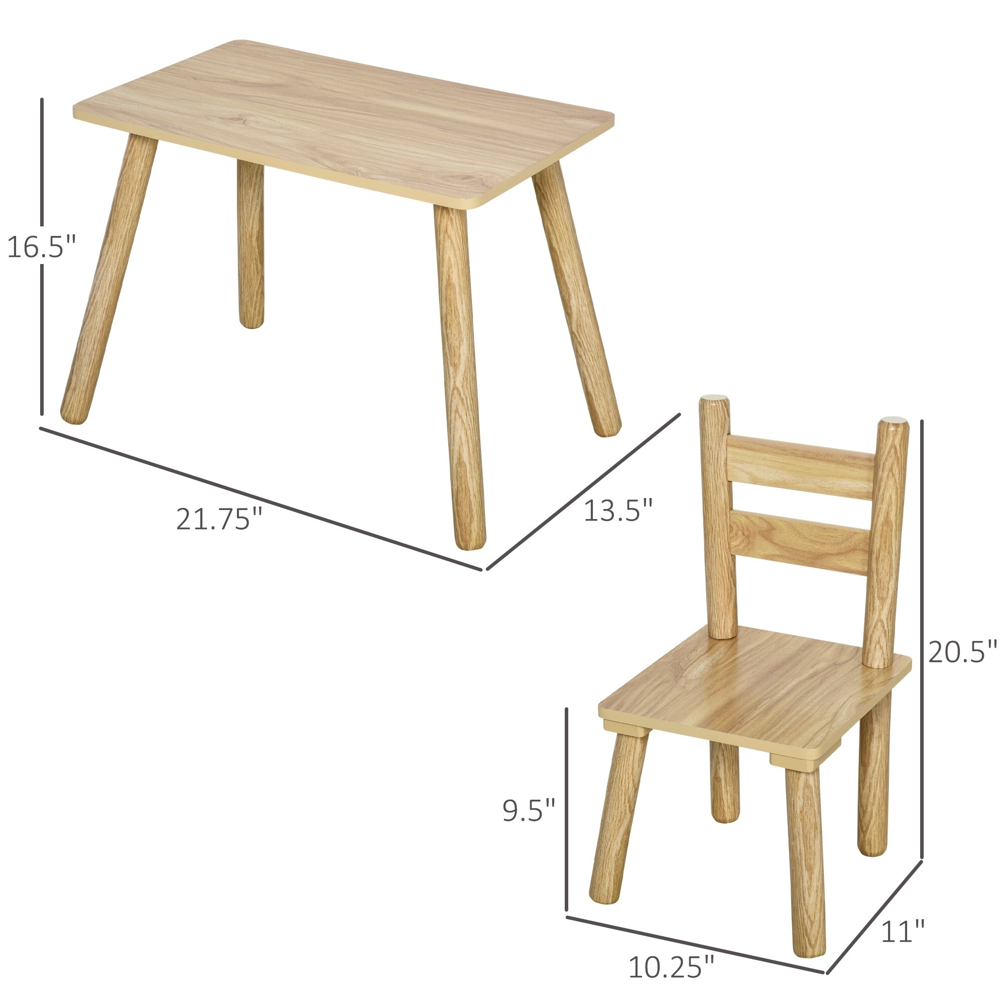 Table and chairs for 8 year old new arrivals