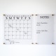 preview thumbnail 15 of 23, Martha Stewart Premium Acrylic Monthly Wall Calendar and Notes Board