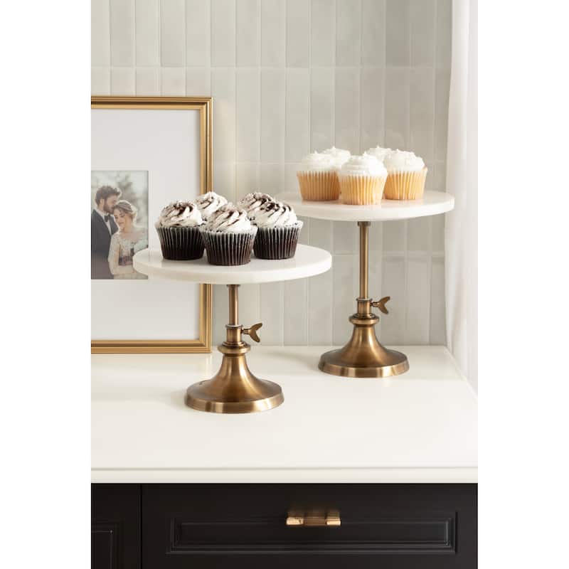 Kate and Laurel Engles Round Cake Stand - 10" Diameter