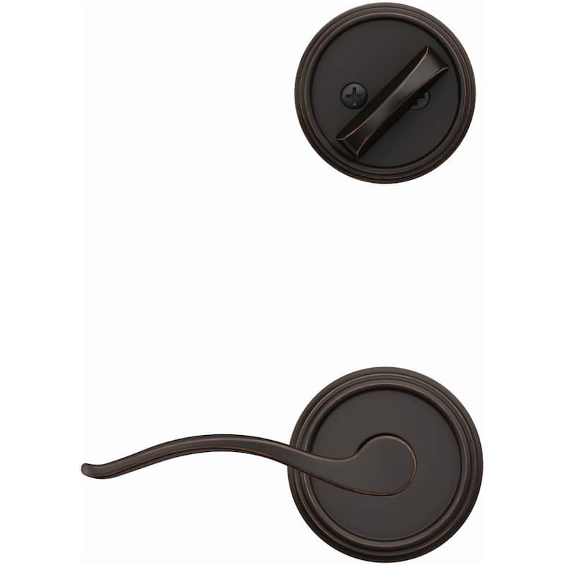 Schlage Custom Single Cylinder Keyed Entry Interior Only Pack with