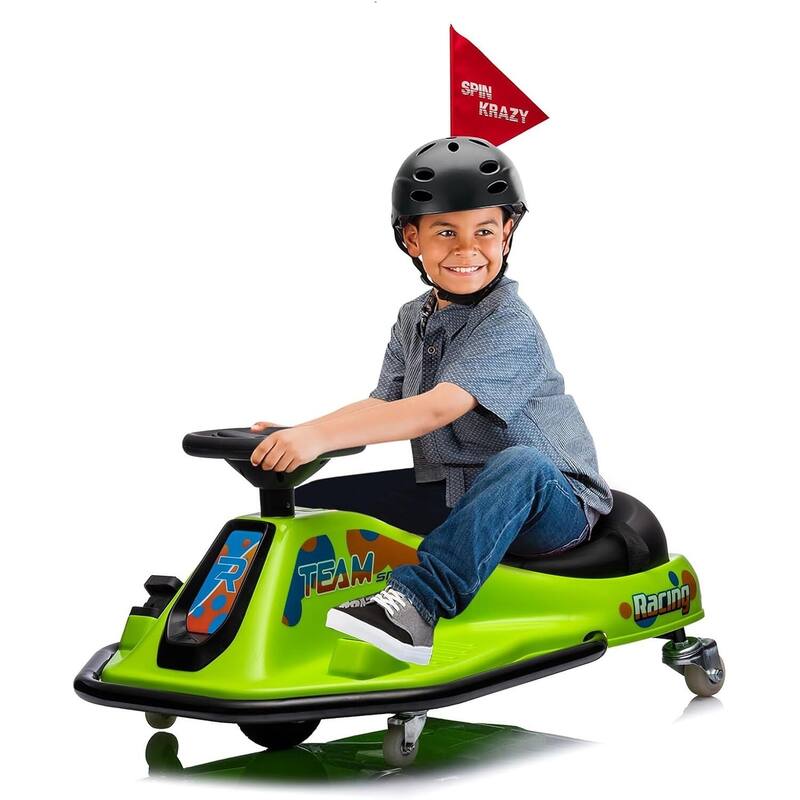 24V Ride On Drifting Go Kart - Green