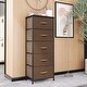 preview thumbnail 1 of 86, Contemporary 5-drawer Chest Vertical Storage Tower- Fabric Dresser