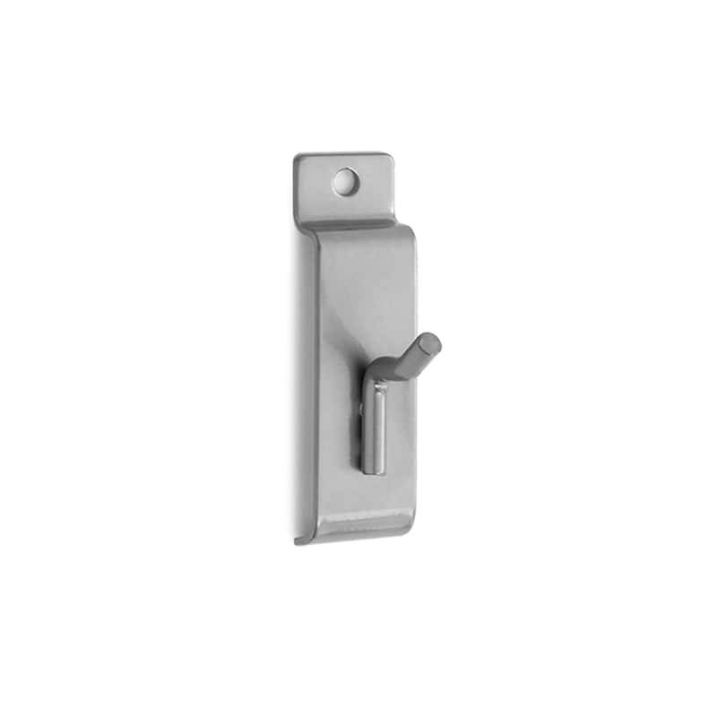 NewAge Products Slatwall Accessories - 1" Single Hooks (Pack of 6)