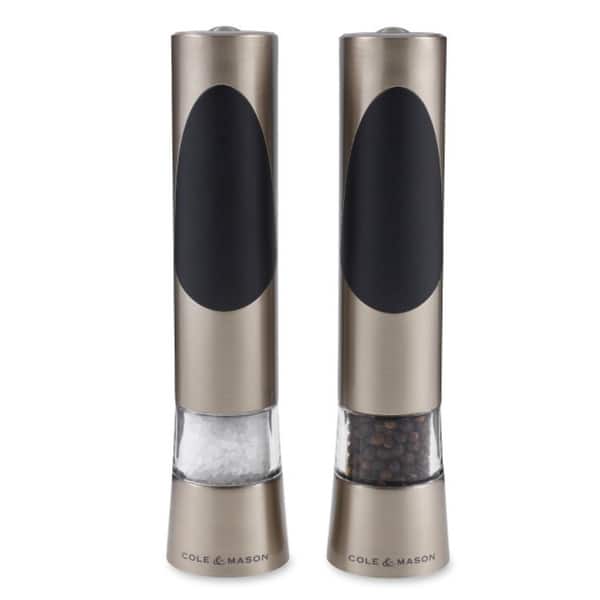 Cole & Mason Richmond Electronic Salt & Pepper Mill Gift Set 8.5"