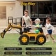 preview thumbnail 15 of 27, 12V Kids Ride On Excavator Digger Car with Remote Control