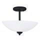 preview thumbnail 4 of 2, Taylor 2-Light Semi-Flush Mount