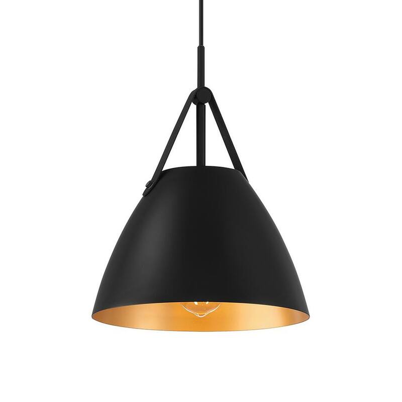 Access Lighting 23793 Tanner 11" Wide Pendant - Matte Black