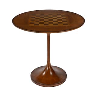 Francis 30" Round Pedestal Game Table