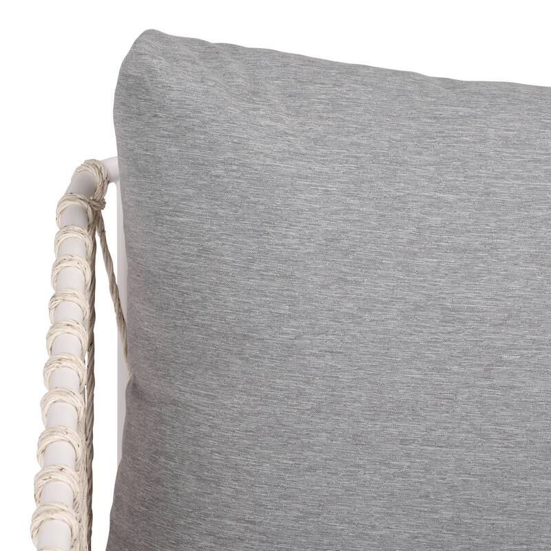 SEI Furniture Dante Rope Patio Loveseat