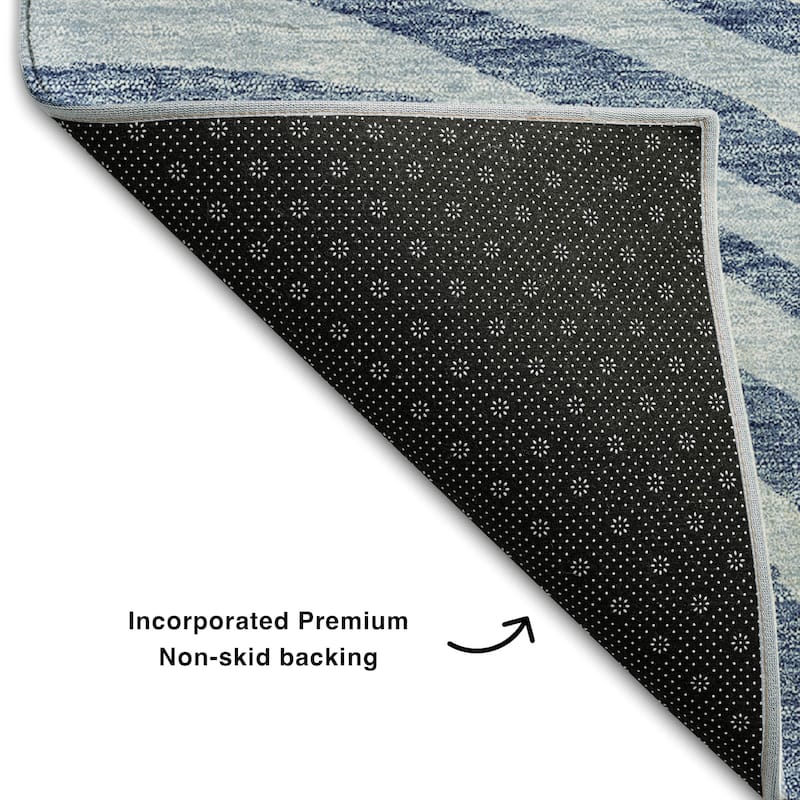 Premium Washable Super Soft Modern Mesmerize Mayfield Rug