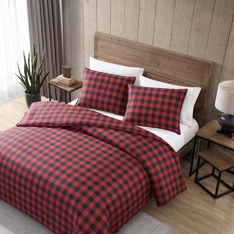 Eddie Bauer Mountain Plaid Cotton Comforter Set