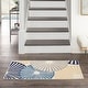 preview thumbnail 13 of 78, Nourison Grafix Modern Geometric Area Rug 2' x 4' - White - Rectangle