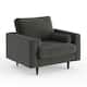 Option Charcoal Grey Fabric
