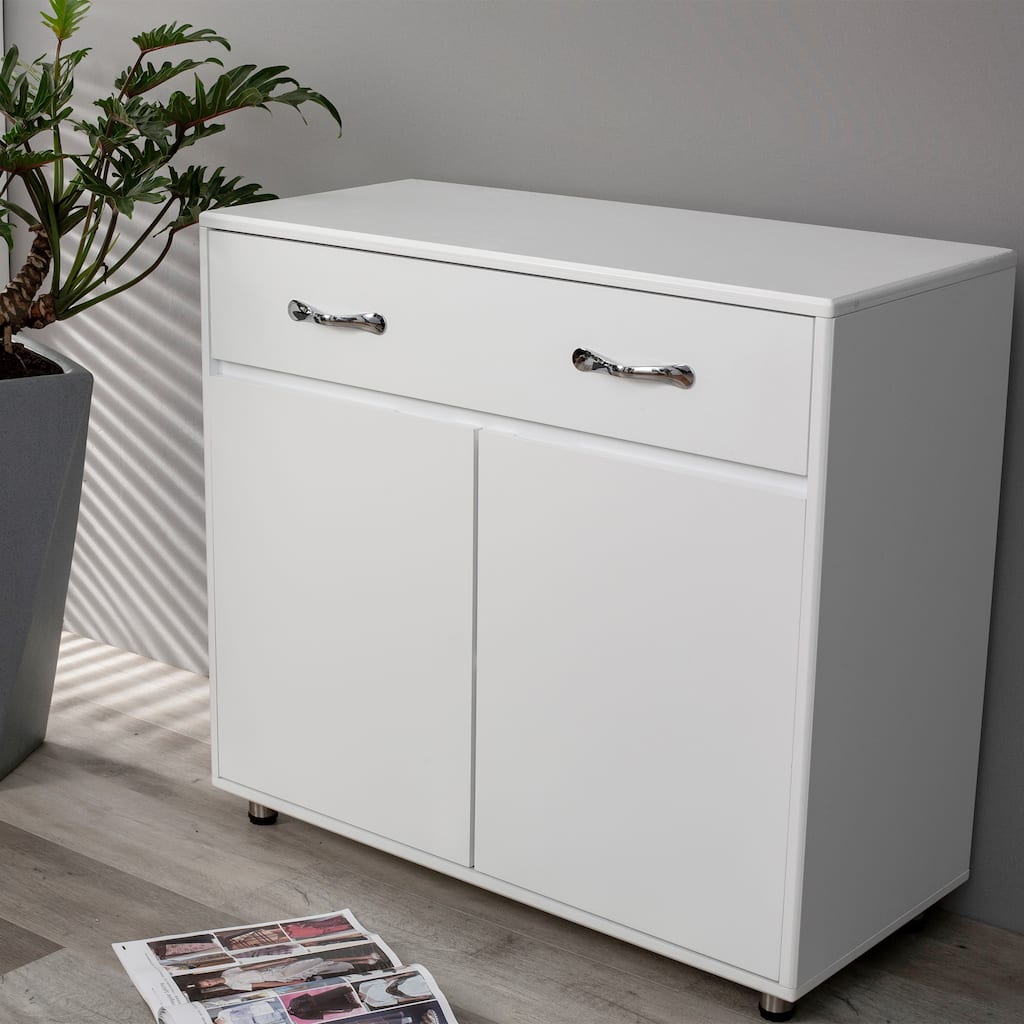 Two door Side Table Storage Cabinet