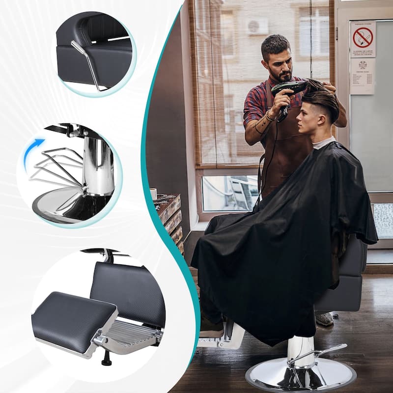 Heavy Duty Hydraulic Barber Chair Salon Chairs for Hair Stylist