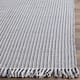 SAFAVIEH Handmade Montauk Rukhsana Flatweave Cotton Fringe Rug