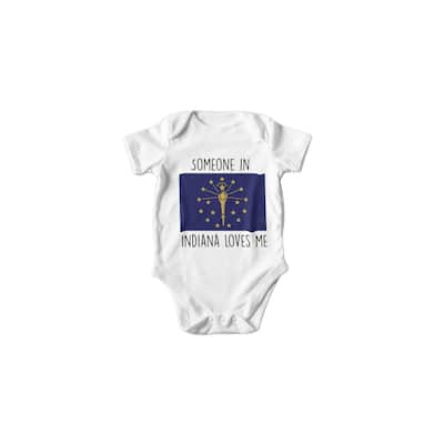 Indiana - Baby Boy Girl Clothes Infant Bodysuit Funny Cute Newborn