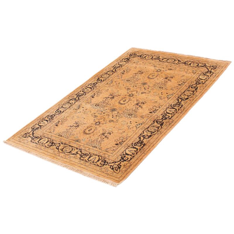 ECARPETGALLERY Hand-knotted Pako Persian 18 Of 20 Salmon Wool Rug - 4'6 x 7'1