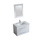 preview thumbnail 4 of 2, Wall mount Bathroom Vanity Set With Mirror