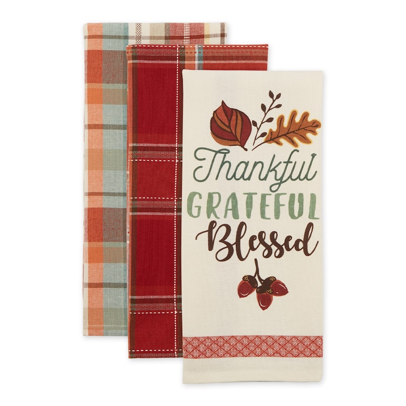 Assorted Autumn Dishtowel (Set of 2)