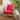 Sunbrella Hot Pink Indoor/Outdoor Pillow and Cushion Set, Corded - 23" x 25" x 5"