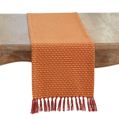 Recycled Woven Table Runner - 13"x72"