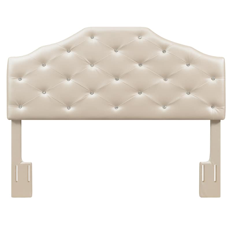 Steve Silver Dayton Pearl Upholstered Queen Headboard
