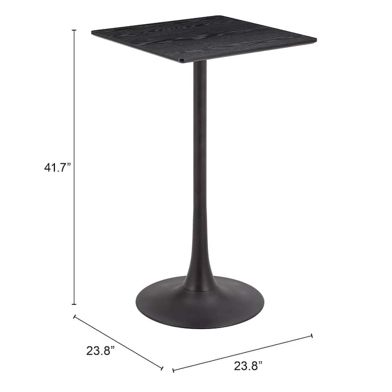 Valleta Bar Table Black