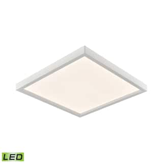 Elk Home Ceiling Essentials White Metal 1 Light Flush Mount