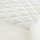 preview thumbnail 5 of 7, Luxury Organic Cotton Quilted Mattress Pad Protector