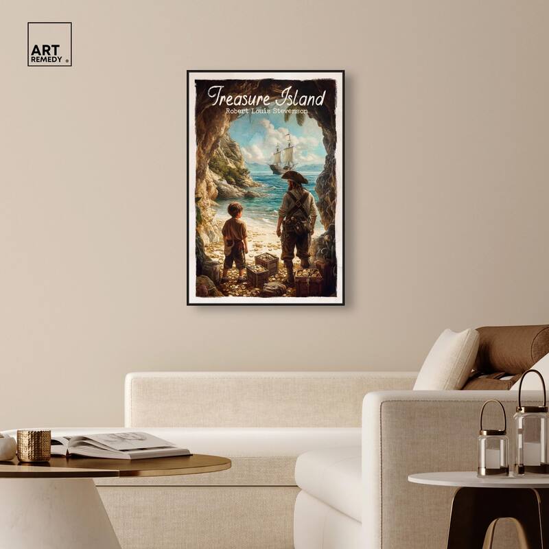 Treasure Island Classic Canvas by Art Remedy