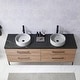 preview thumbnail 45 of 78, Trento Bath Vanity with Sintered Stone Top with Concrete Sink (C)
