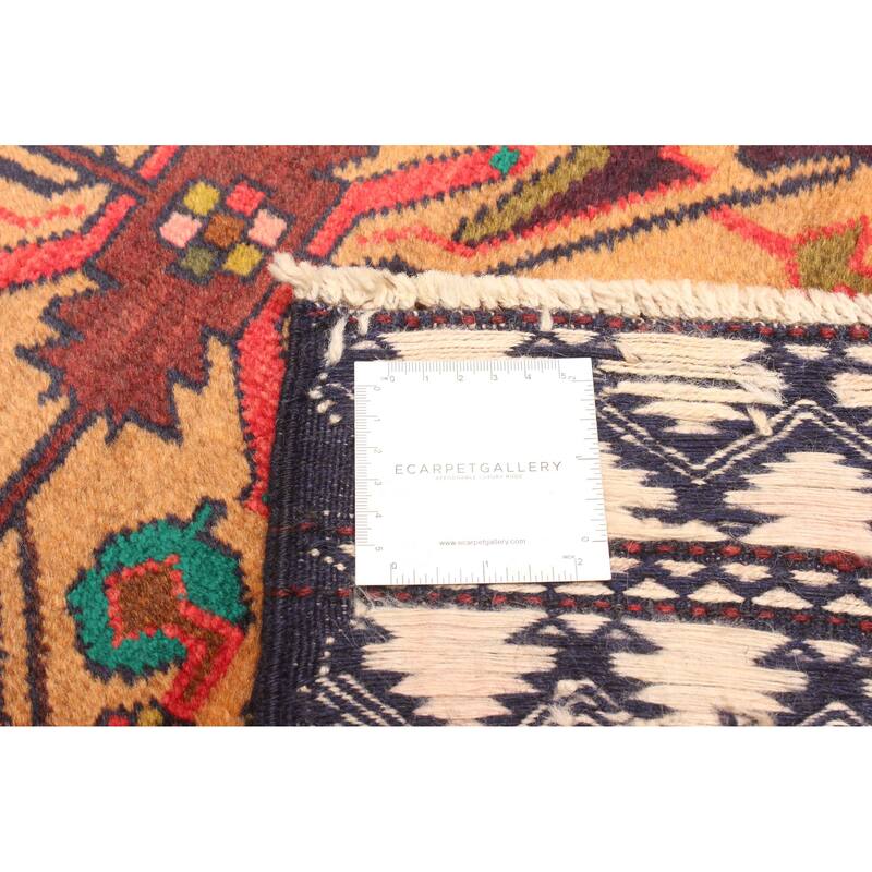 ECARPETGALLERY Hand-knotted Teimani Brown Wool Rug - 2'9 x 4'6