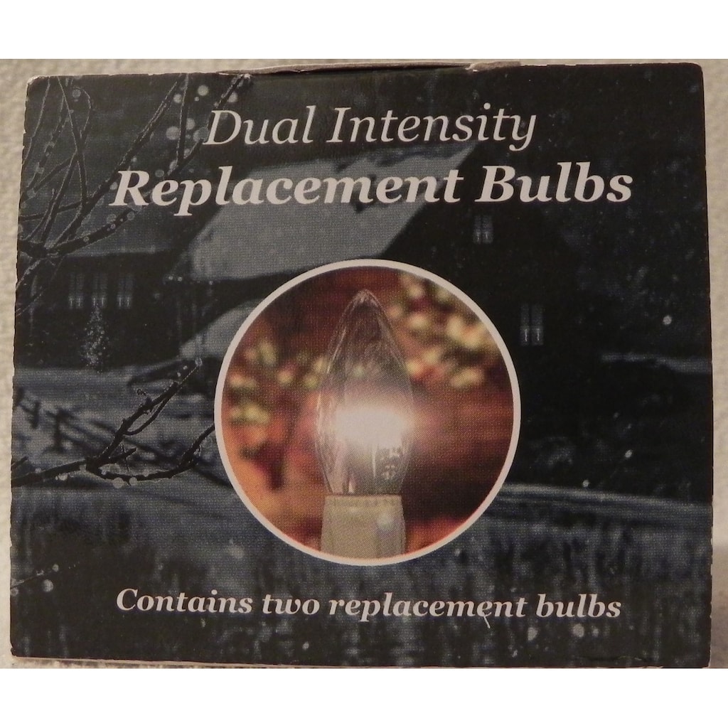 SET OF 4 B/O Patented Bi-Directional LED Glass Replacement Bulbs