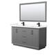 Option Dark Gray / Giotto Quartz Top / Matte Black