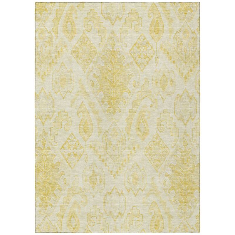 Machine Washable Indoor/ Outdoor Chantille Global Boho Rug