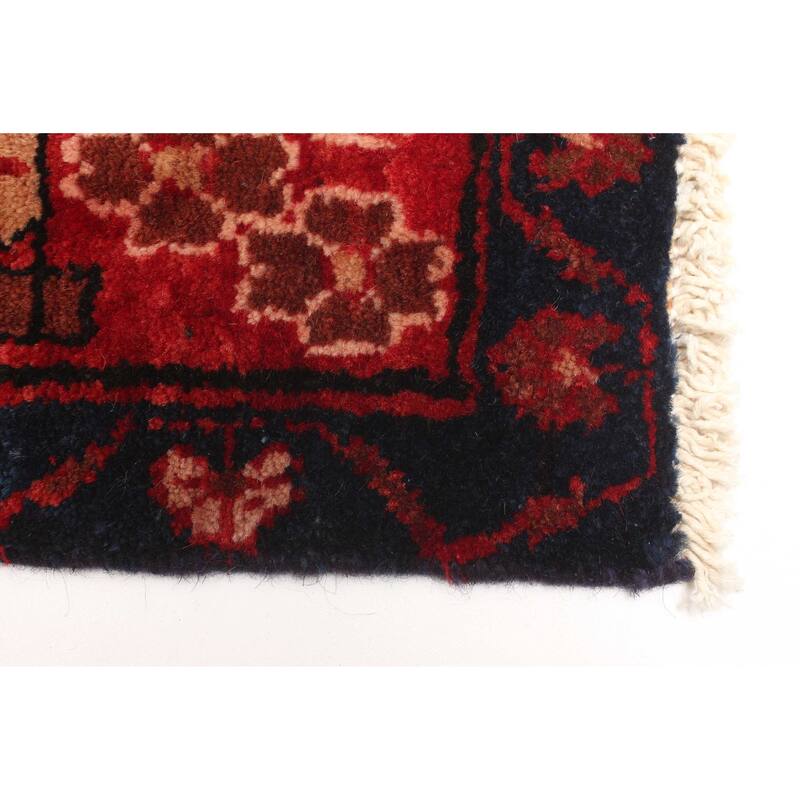 ECARPETGALLERY Hand-knotted Anatolian Vintage Black Wool Rug - 4'4 x 6'7