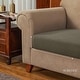preview thumbnail 31 of 65, Subrtex Stretch Armchair Cushion Cover Textured Grid Furniture Covers