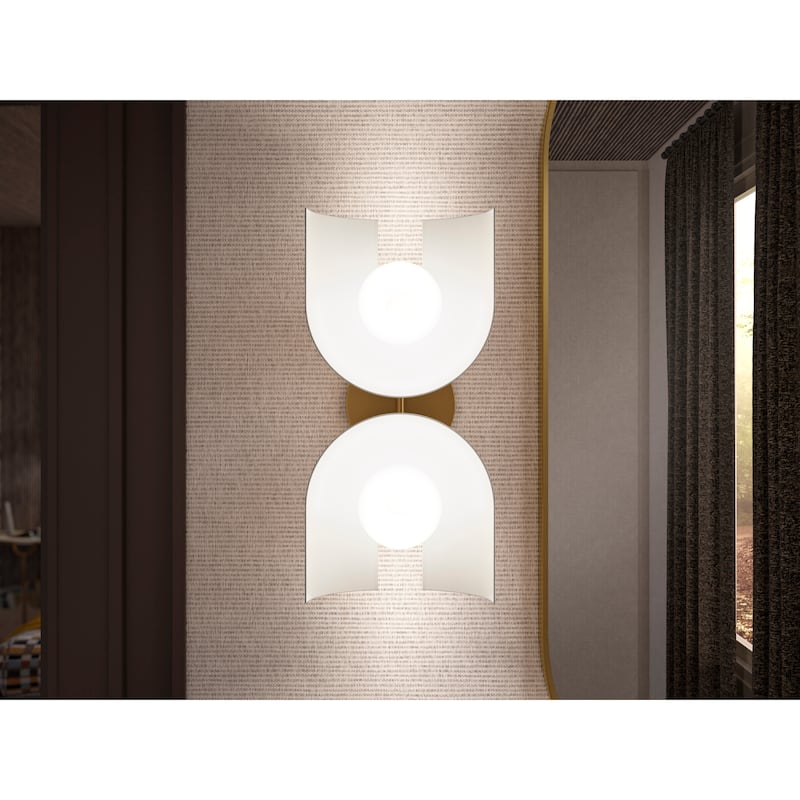 Kohler Lighting 31783-SC02 Jabot 2 Light 8" Tall Wall Sconce
