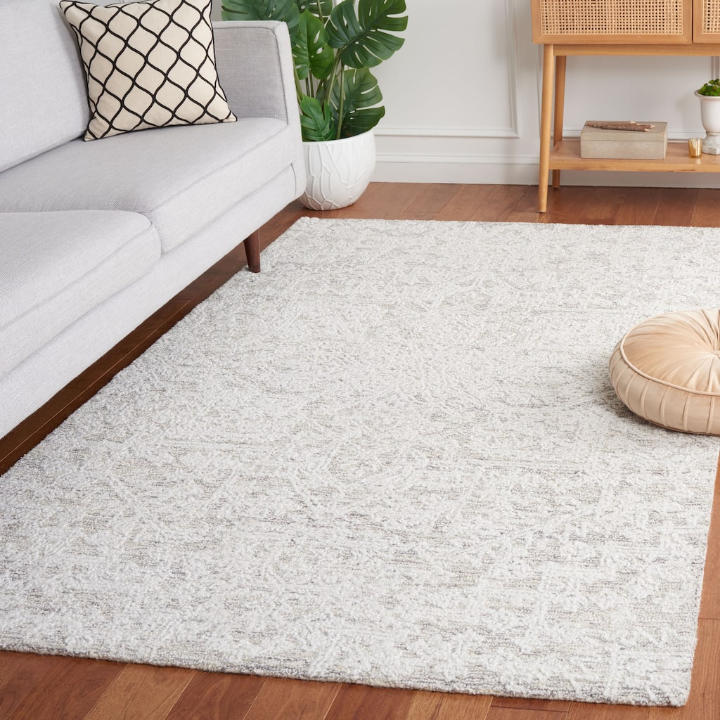 SAFAVIEH Handmade Ebony Fanita Modern Rug