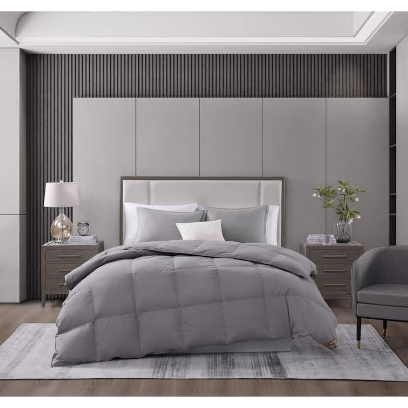 Hotel Laundry® Charcoal infused Feather and Down All-season Comforter - Full - Queen