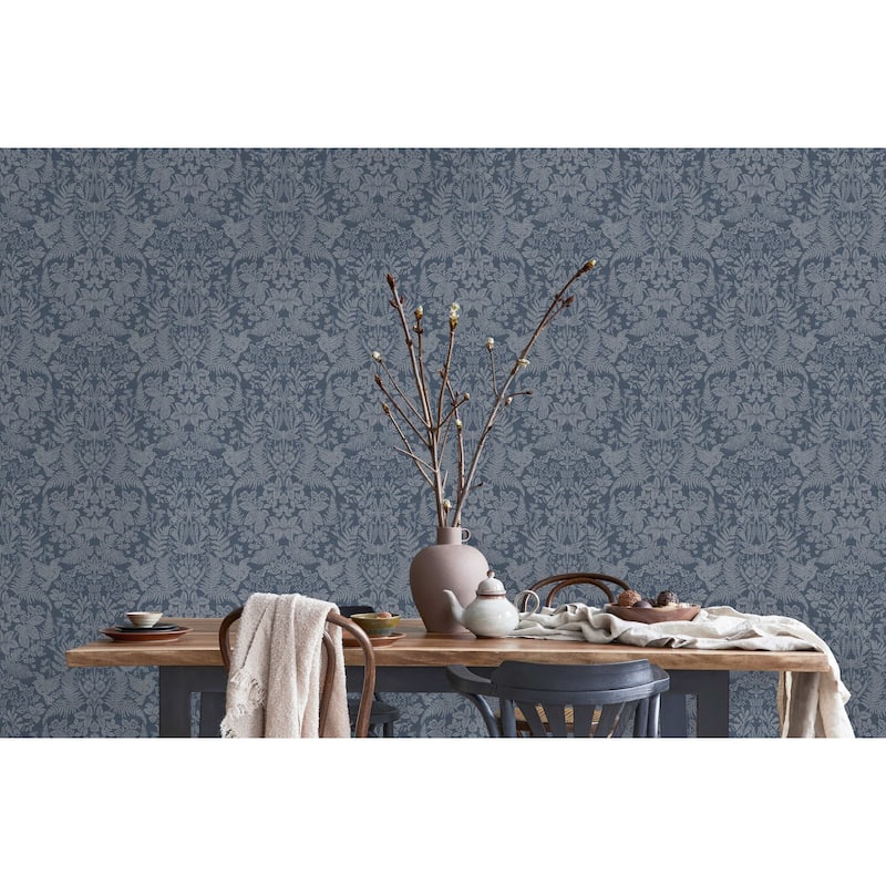 Loxley Leaf Botanical Textured Non-Pasted Wallpaper – 396in x 20.8in
