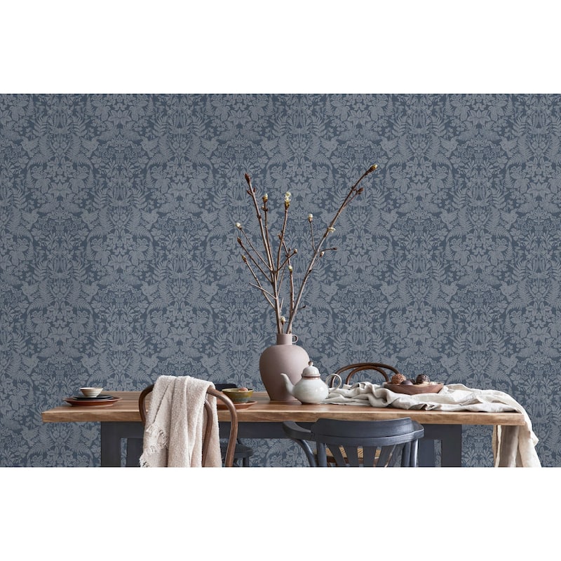 Loxley Leaf Textured Eco-Foam Wallpaper – 396in x 20.8in