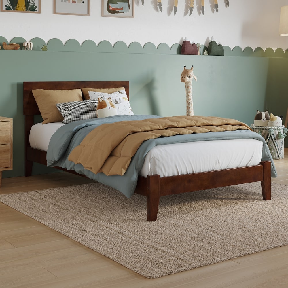 AFI, Orlando Solid Wood Low Profile Platform Bed
