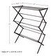 preview thumbnail 6 of 9, Clothes Drying Rack - Drying Rack for Indoor/Outdoor Use with 35lb Weight Capacity - Collapsible Drying Racks by Lavish Home