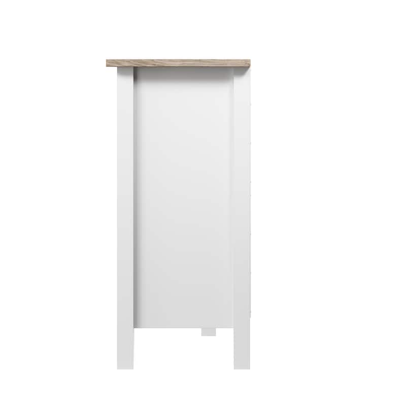 Salinas Small Storage Cabinet with Doors and Shelves by Bush Furniture